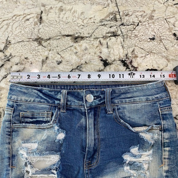 American Eagle High-Rise Shortie Jean Short Size‎ 6 - Picture 3 of 6